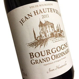 Jean Hauteville Bourgogne Grand Ordinaire 2011